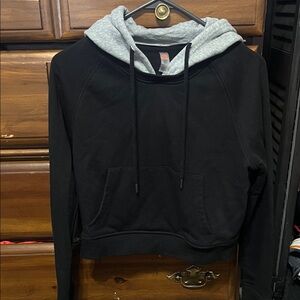 Mono B Black and Gray Men's Hoodie